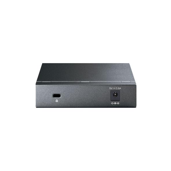 Суич TP-Link TL-SG105S, 5x 10/100/1000Mbps RJ45