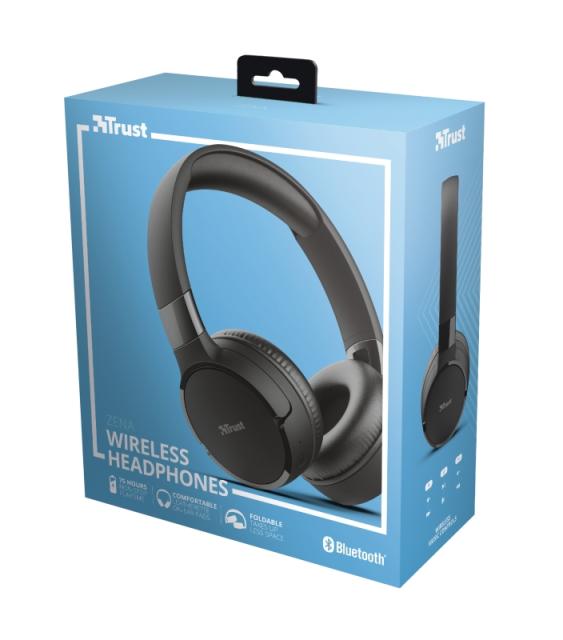 Слушалки TRUST Zena Bluetooth Wireless Headphones