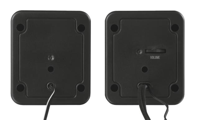Тонколони TRUST Leto Speaker Set, 2.0, 3W, USB, черни