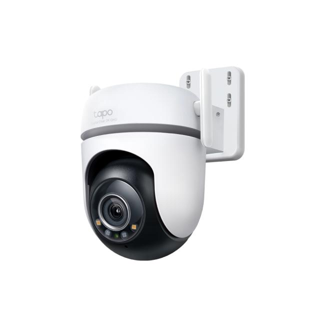 IP камера TP-Link TC42, куполна Pan/Tilt камера, 4MPix (3840x2160@30fps), IR LED осветеност (до 30m), външна IP66, Wi-Fi, LAN, MicroSD, микрофон и високоговорител