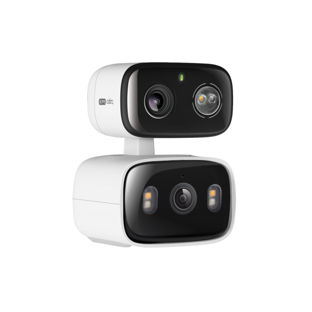 IP камера TP-Link Tapo C246D, Pan/Tilt, IR осветеност (до 12m), 2.8/6.0mm двоен обектив, външна IP65, Wi-Fi, microSD, двупосочна комуникация