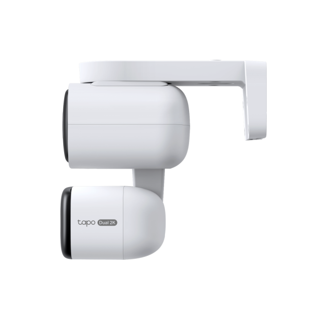 IP камера TP-Link Tapo C246D, Pan/Tilt, IR осветеност (до 12m), 2.8/6.0mm двоен обектив, външна IP65, Wi-Fi, microSD, двупосочна комуникация