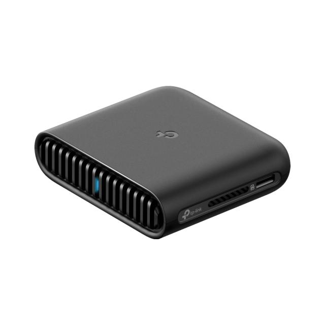 Рутер TP-Link TL-WR3002X, мобилен, AX3000 Wi-Fi 6, 2.4/5GHz (574Mbps+2402Mbps), 1x 100/1000/2500Mbps WAN, 1x 10/100/1000Mbps LAN, 1x USB 3.0
