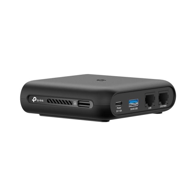 Рутер TP-Link TL-WR3002X, мобилен, AX3000 Wi-Fi 6, 2.4/5GHz (574Mbps+2402Mbps), 1x 100/1000/2500Mbps WAN, 1x 10/100/1000Mbps LAN, 1x USB 3.0