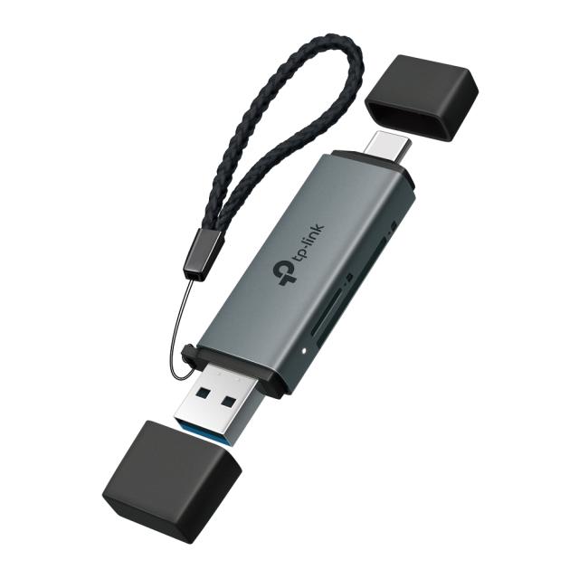 Четец за карти TP-LINK UA430C, USB 3.0 Type-C/А 3.0 към SD и microSD