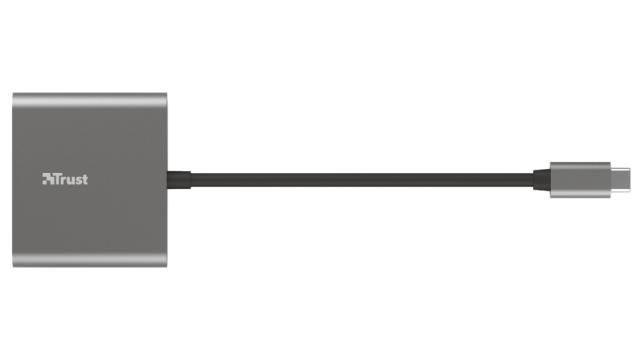 Адаптер TRUST Dalyx 3-IN-1 USB-C Adapter