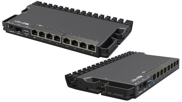 Рутер Mikrotik RB5009UG+S+IN, 7х LAN 10/100/1000, 1x LAN 2.5 Gbps, 1х 10 Gbps SFP+, USB