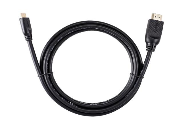Кабел VCom HDMI (м) към HDMI Mini (м) v2.0, 1.8m
