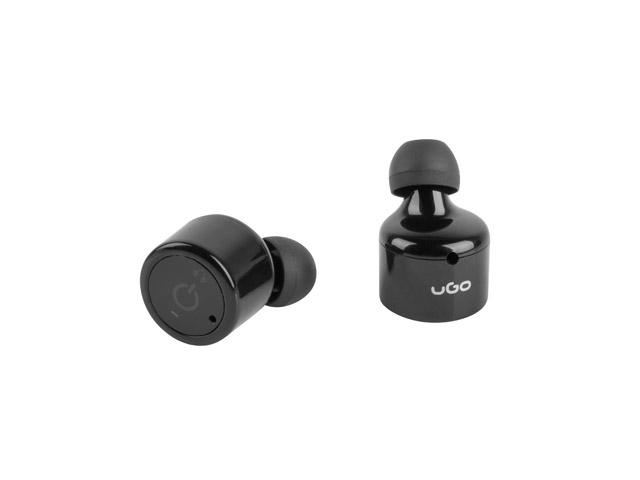 Слушалки uGo TWS USL-1079, безжични, Bluetooth, микрофон, Черни