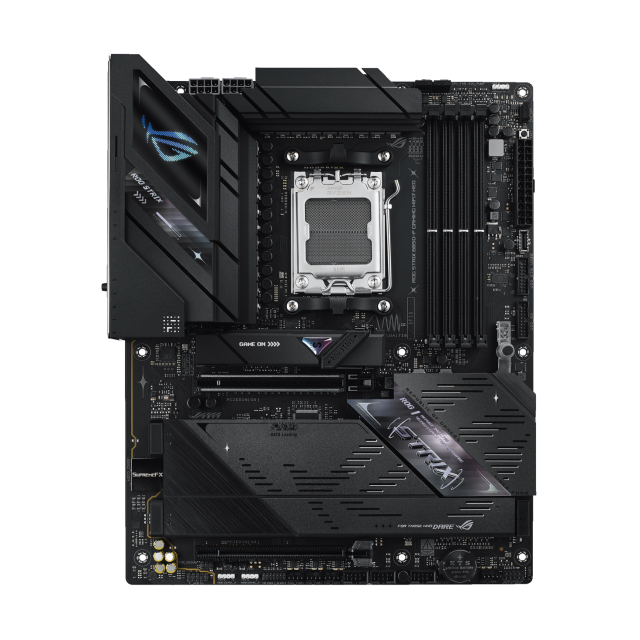 Дънна платка ASUS ROG STRIX B850-F GAMING WIFI7 NEO, AM5, 4x DDR5, 4x M.2, 2x SATA 6Gb/s, Wi-Fi7+BT4.0, 1x 5Gb Ethernet, HDMI, ATX