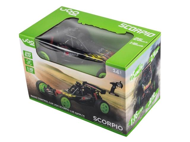 Радиоуправляема играчка uGo RC car, scorpio 1:16 25km/h