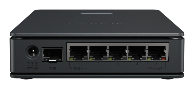 Безжичен Access Point Mikrotik hAP ax S, 2.4 / 5GHz, 5x 10/100/1000Mbps LAN (1x PoE), 1x 2.5G SFP