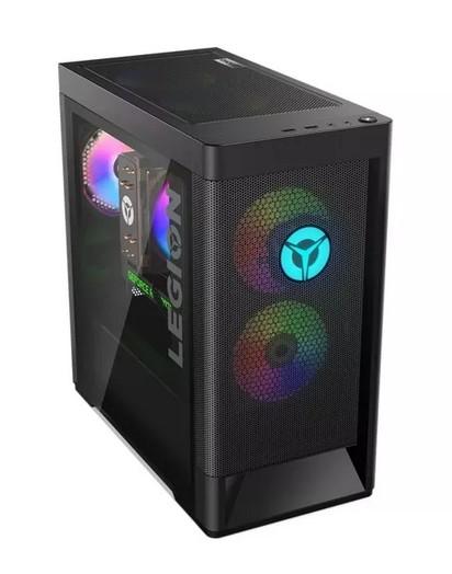 Настолен компютър Lenovo Legion T5, Intel Core i7-12700F 2.1/4.8GHz, NVIDIA GeForce RTX 3070 8GB, 32GB DDR5, 512GB SSD M.2, 1TB HDD, 4x USB 3.2 Gen 1, Free DOS