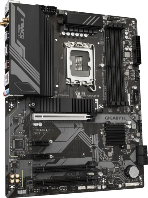 Дънна платка Gigabyte Z790 D AX, LGA1700, 4x DDR5, 3x M.2, 4x SATA 6Gb/s, HDMI, DisplayPort, ATX