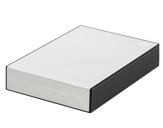 Външен диск Seagate One Touch Silver, 4TB 2.5" (6.35 cm), USB 3.0 Gen 1, STKC4000401
