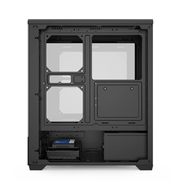 Kутия Aigo C365 Black, Middle Tower, 1x USB 3.0, 2x USB 2.0, 1x HD Audio, EATX / ATX / mATX / Mini-ITX