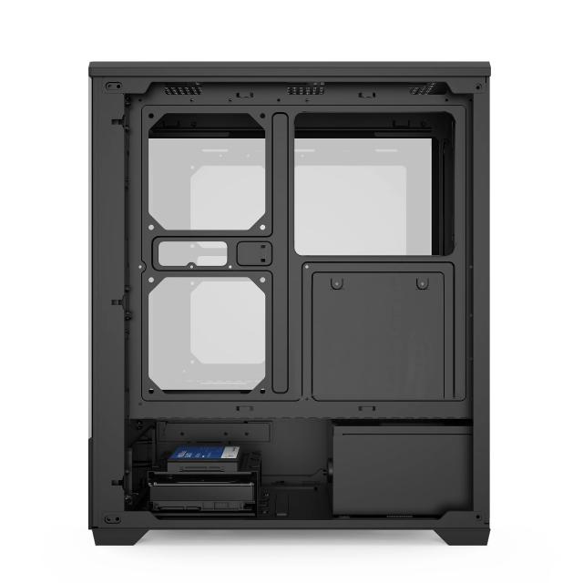 Kутия Aigo C365 Black, Middle Tower, 1x USB 3.0, 2x USB 2.0, 1x HD Audio, EATX / ATX / mATX / Mini-ITX