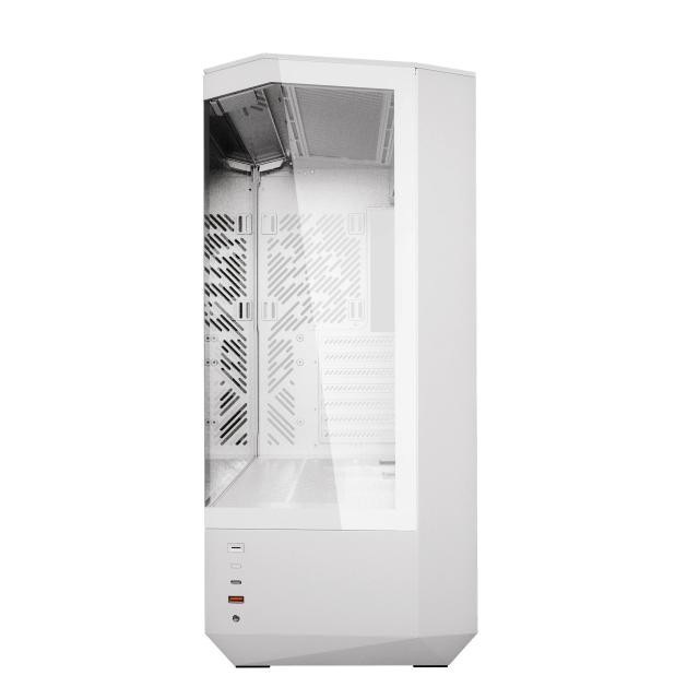 Kутия Darkflash DY460 White, Middle Tower, 1x USB 3.2, 2x USB 3.0, 1x HD Audio, ATX / mATX / Mini-ITX
