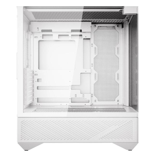 Kутия Darkflash DY460 White, Middle Tower, 1x USB 3.2, 2x USB 3.0, 1x HD Audio, ATX / mATX / Mini-ITX