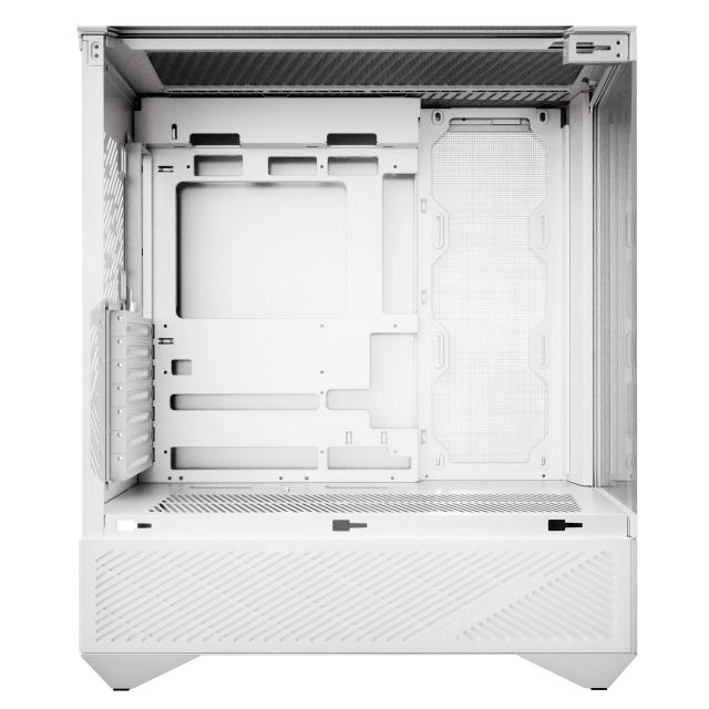 Kутия Darkflash DY460 White, Middle Tower, 1x USB 3.2, 2x USB 3.0, 1x HD Audio, ATX / mATX / Mini-ITX