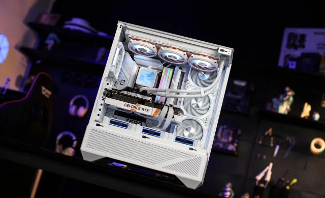 Kутия Darkflash DY460 White, Middle Tower, 1x USB 3.2, 2x USB 3.0, 1x HD Audio, ATX / mATX / Mini-ITX
