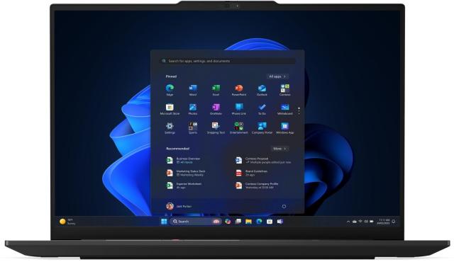 Лаптоп Lenovo ThinkPad E16 G3, AMD Ryzen 7 255H 16C (2.0 / 5.1 GHz, 24MB Cache), 16.0" (40.64 cm) WUXGA IPS Anti-glare, 32GB DDR5, 1TB M.2 NVMe SSD, Free DOS