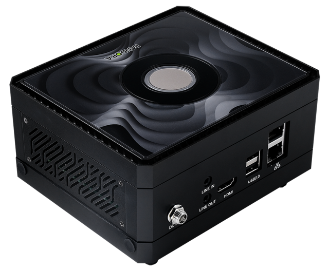 Kомпютър Palit PANDORA NVIDIA Jetson Orin NANO, Arm Cortex 6C (A78AE v8.2 64-bit), 8GB LPDDR5, 128GB M.2 NVMe SSD, Wi-Fi+BT, 2x RJ45 Gigabit Ethernet, HDMI, No OS