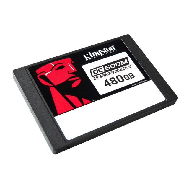 Kingston DC600M Enterprise SSD, 480GB SATA 6Gb/s, 2.5"(6.35 cm)