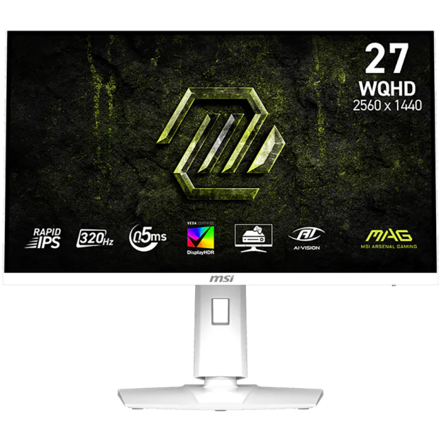 Монитор MSI MAG 272URDF E16, 27.0" (68.58 cm) WQHD IPS Anti-glare Panel, 0.5ms, 300 cd/m², 100 000 000 : 1, HDMI, DP, USB