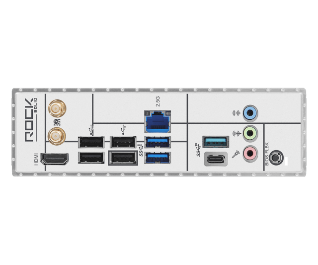 Дънна платка ASRock B650 ROCK WIFI7, AM5, 4x DDR5, 2x M.2 NVMe SSD, 4x SATA3 6.0 Gb/s, HDMI, ATX