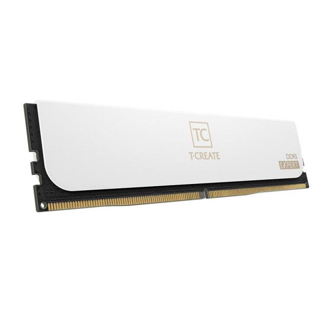 Памет Team Group T-Create Expert White 32GB (2x16GB) DDR5 6000MHz, CL38, 1.25 V