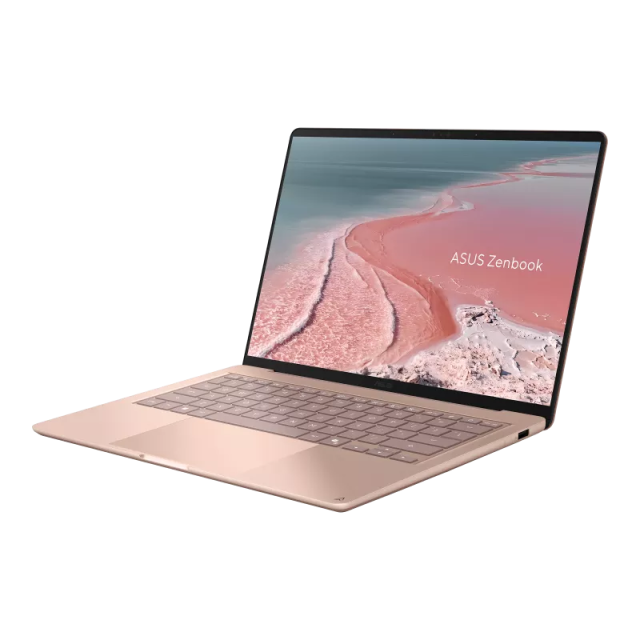 Лаптоп ASUS Zenbook 14 UX3480QA-U1097WNA, Qualcomm Snapdragon X X1-26-100 8C (2.98 GHz, 12MB Cache), 14.0" (35.56 cm) WUXGA OLED Display, Qualcomm Snapdragon X Adreno X1-45, 16GB LPDDR5X, 256GB M.2 NVMe SSD, Windows 11 Home