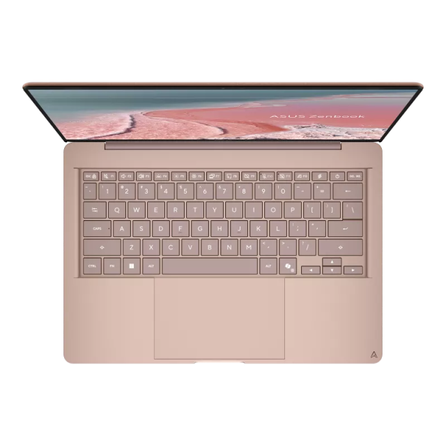 Лаптоп ASUS Zenbook 14 UX3480QA-U1097WNA, Qualcomm Snapdragon X X1-26-100 8C (2.98 GHz, 12MB Cache), 14.0" (35.56 cm) WUXGA OLED Display, Qualcomm Snapdragon X Adreno X1-45, 16GB LPDDR5X, 256GB M.2 NVMe SSD, Windows 11 Home