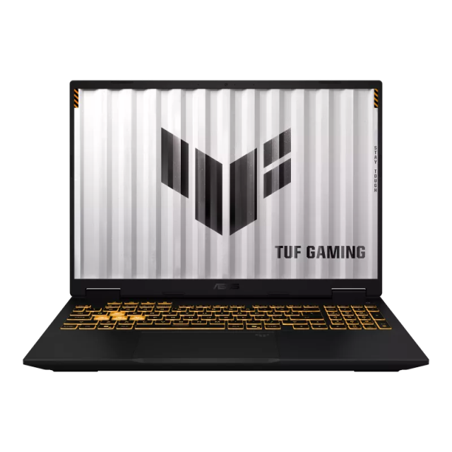 Лаптоп ASUS TUF Gaming 16 2026 FX610JH-TU027, Intel Core i7-14650HX 16C (1.60 / 5.20 GHz, 30MB Cache), 16.0" (40.64 cm) WUXGA IPS Anti-glare Display, NVIDIA GF RTX5050 8GB GDDR7 DLSS4, 16GB DDR5, 512GB M.2 NVMe SSD, No OS