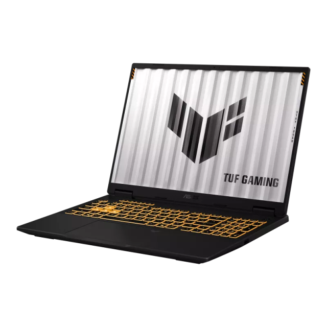 Лаптоп ASUS TUF Gaming 16 2026 FX610JH-TU027, Intel Core i7-14650HX 16C (1.60 / 5.20 GHz, 30MB Cache), 16.0" (40.64 cm) WUXGA IPS Anti-glare Display, NVIDIA GF RTX5050 8GB GDDR7 DLSS4, 16GB DDR5, 512GB M.2 NVMe SSD, No OS
