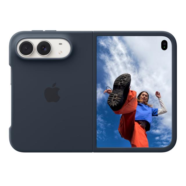 Гръб за Apple iPhone Duo, Navy Blue