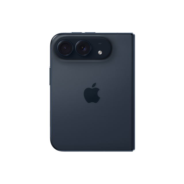 Смартфон Apple iPhone Duo Night Sky, 7.6" (19.30cm) OLED 120Hz + 5.4" (13.71cm) OLED 120Hz дисплей, Apple A20 Pro 6C (2x 4.93 / 4x 2.8 GHz), Dual SIM, 12GB RAM, 2TB Flash памет, 48 + 48 & 12 Mpix камери, iOS