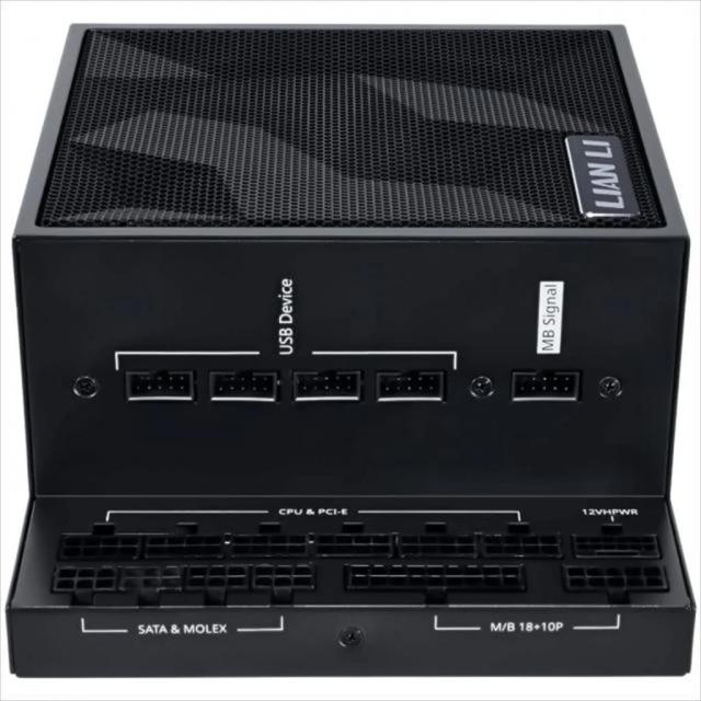 Захранване Lian Li EG1000 1000W, Active PFC, PCIe 5.1, ATX 3.1, USB Hub included, 80 Plus Platinum, Fully modular