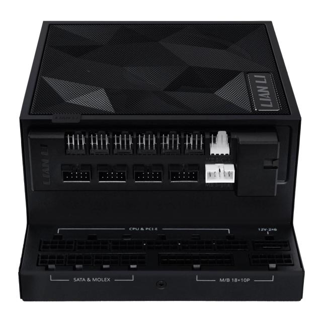 Захранване Lian Li EG1000G 1000W, Active PFC, PCIe 5.1, ATX 3.1, USB Hub included, 80 Plus Gold, Fully modular