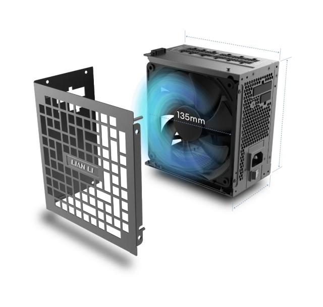 Захранване Lian Li RS1000G 1000W, Active PFC, PCIe 5.1, ATX 3.1, 80 Plus Gold, Fully modular