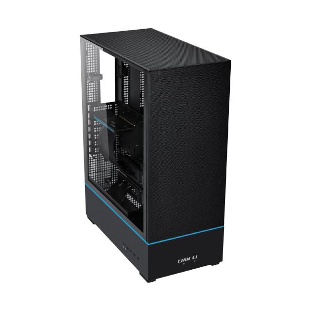 Кутия Lian Li  SUP-01 Black, Middle Tower, 1x USB 3.1 Type-C 2x USB 3.0 1x HD Audio, ATX / mATX / Mini-ITX