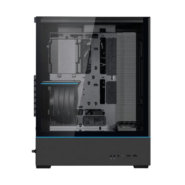 Кутия Lian Li  SUP-01 Black, Middle Tower, 1x USB 3.1 Type-C 2x USB 3.0 1x HD Audio, ATX / mATX / Mini-ITX