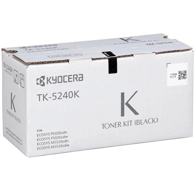 Консуматив Kyocera K-5240K Black - 4 000k