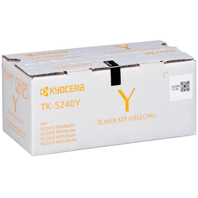 Консуматив Kyocera TK-5240Y Yellow - 3 000k