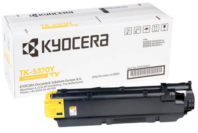 Консуматив Kyocera TK-5370Y Yellow -  5 000k