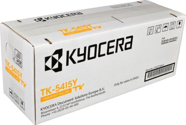 Консуматив Kyocera TK-5415Y Yellow -  13 000k