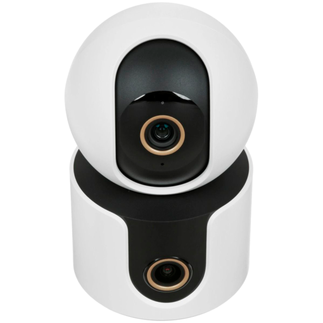 IP камера Xiaomi C500 Dual, 2x 4MPix(2560x1440), H.265, IR, безжична, Bluetooth, Wi-Fi, MicroSD, микрофон, говорител