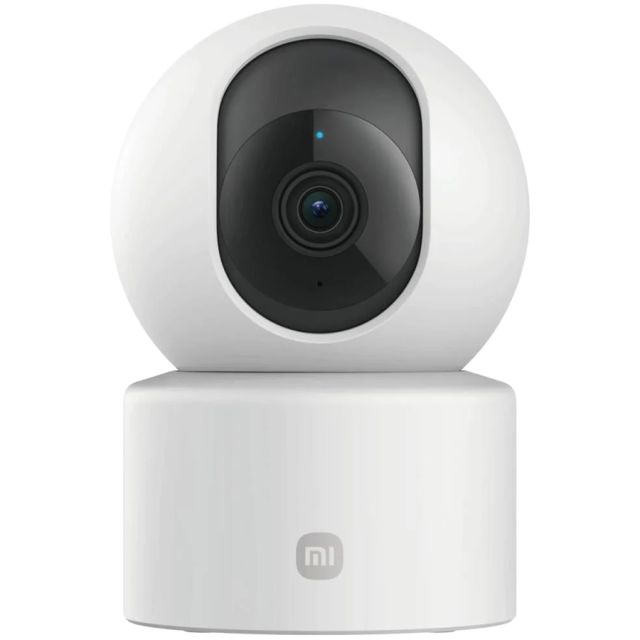 IP камера Xiaomi Smart Camera C201, 2Mpix(1920x1080) 1080p, 360°, Wi-Fi 6, AI разпознаване, нощно виждане, двупосочно аудио, бяла