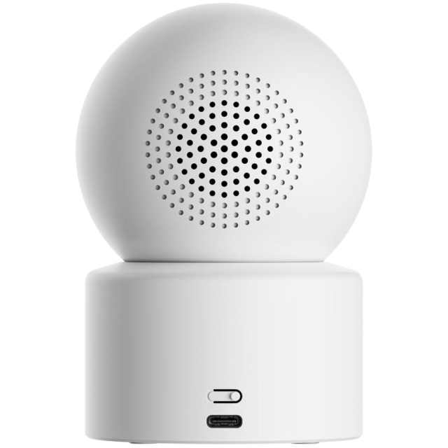 IP камера Xiaomi Smart Camera C201, 2Mpix(1920x1080) 1080p, 360°, Wi-Fi 6, AI разпознаване, нощно виждане, двупосочно аудио, бяла