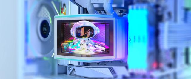 Охладител за процесор Lian Li HydroShift II OLED Curved 360 UNI FAN P28 - Black